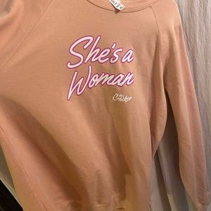 Mix Cracker She’s a Woman sweatshirt